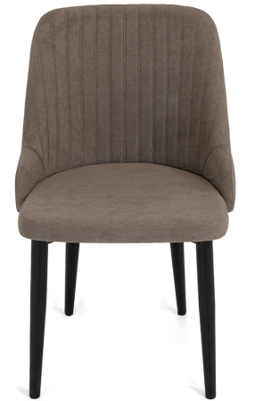 Стул Даниэлла, Т173 капучино + нога 1R38 (черный)