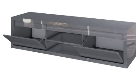 Тумба под ТВ Норден Серый Глянец