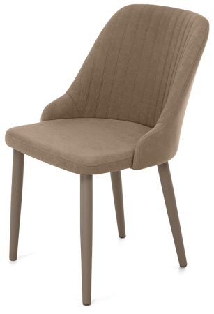 Стул Даниэлла, Т173 (капучино) + нога1R38 (Мокко)