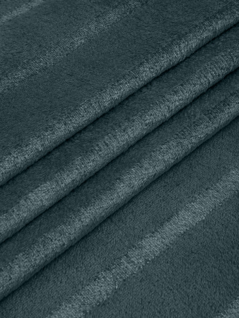 Плед Texrepublic фланель однотон страйп Бирюза 150*200 