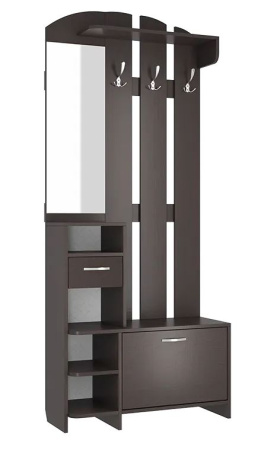 Прихожая Мила, 800х330х1950  Венге