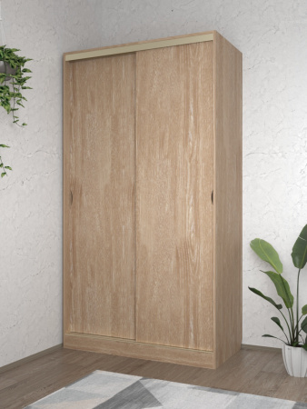 Шкаф-купе Клэр 1200х597х2200 с ящ/дуб сонома-золото Шкаф-купе Клэр 1200х597х2200 с ящ/дуб сонома-золото