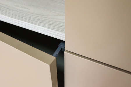 Шкаф "Ним" 3 дв. 3 ящ.  Сосна Лофт/Вижн