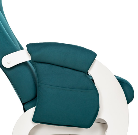 Кресло для кормления Milli Ария с карманами (молочный дуб/ткань V 20)