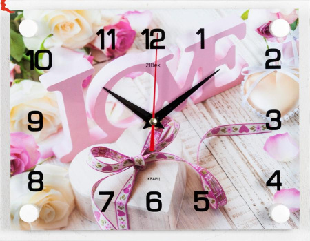 Часы настенные "Love" 2026-1014