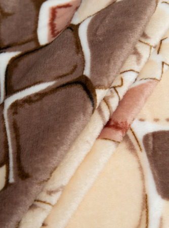 Плед Texrepublic фланель печат скрутка  200*220 93316