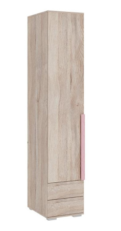 "Лайк"Шкаф однодверный 54.01(дуб мария/роуз)