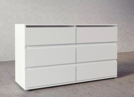 Комод Somero 467.06 6 ящиков Белый