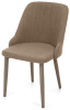 Стул Даниэлла, Т173 (капучино) + нога1R38 (Мокко)
