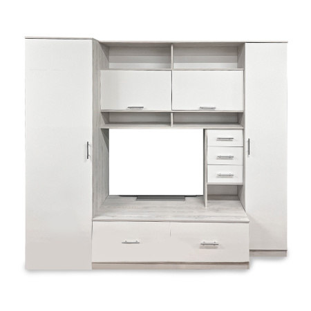 Гостиная МН-02.11-01 сосна лофт/белый