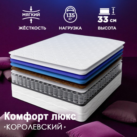Матрас КОМФОрт Люкс королевский 1600*2000