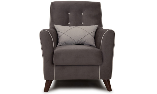 Кресло "Френсис" Арт. ТК 261/3  (Амиго шоколад* (коричн.), Камаро 3 эш)