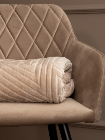 Плед Texrepublic фланель тиснение 1,5сп 93375