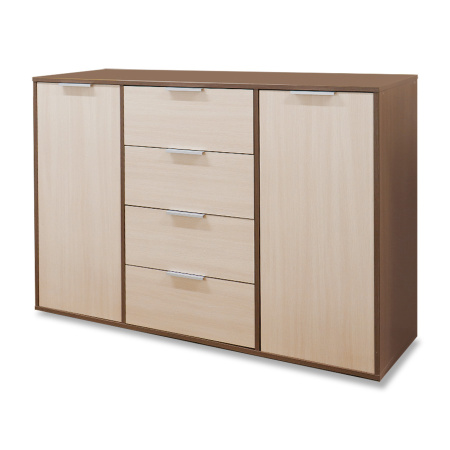 Комод БН-174-03 (1400) ясень шимо/дуб млечный