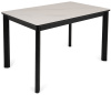 Стол Римини-мини светлый бетон/черный