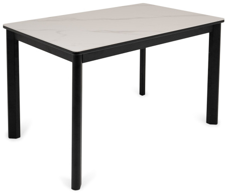 Стол Римини-мини светлый бетон/черный