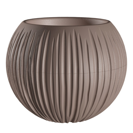 Кашпо "Сфера" (1,7 л.) Цв. Мокачино (Арт.КШ-9636)
