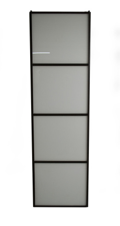 Дверь комбинир(600) для Шкафа Купе БН-61стекло бел/венг