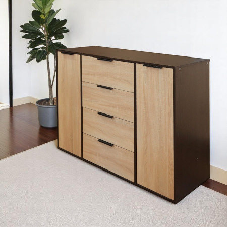 Комод БН-174-03 (1200) дуб венге/дуб сонома