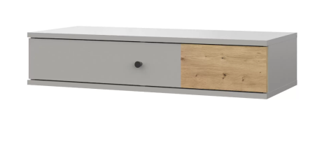 НОРДИК стол туалетный Холодный серый/Дуб Артизан