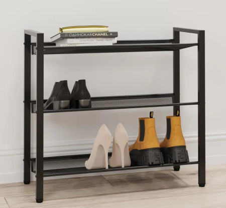 Подставка для обуви Торонто 23*650/ Черный 