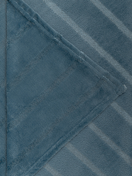 Плед Texrepublic фланель однотонный страйп ЕВРО 94350 Плед Texrepublic фланель однотонный страйп ЕВРО 94350