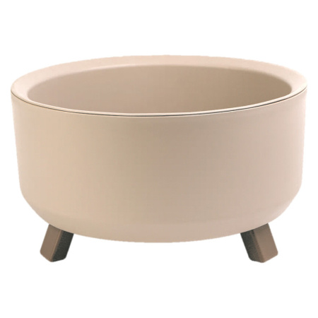 Кашпо "Грация прайм" (1,3л) Цв. Пудровый (Арт. КШ-4294)