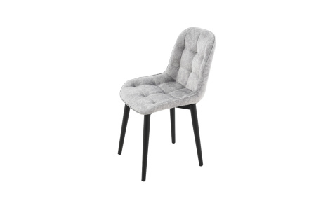 Стул Прованс-2 Серо-голубой/Черный матовый