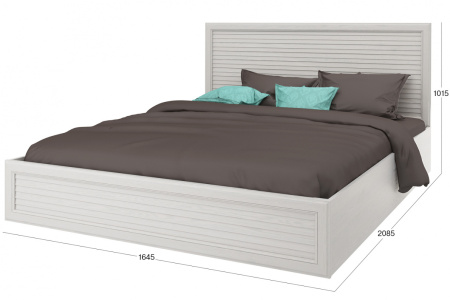 Кровать Лоретт СТЛ.361.24 1600*2000 (без основания) Дуб белый