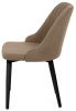 Стул Даниэлла Т184 кофе с молоком+нога 1R38 черный