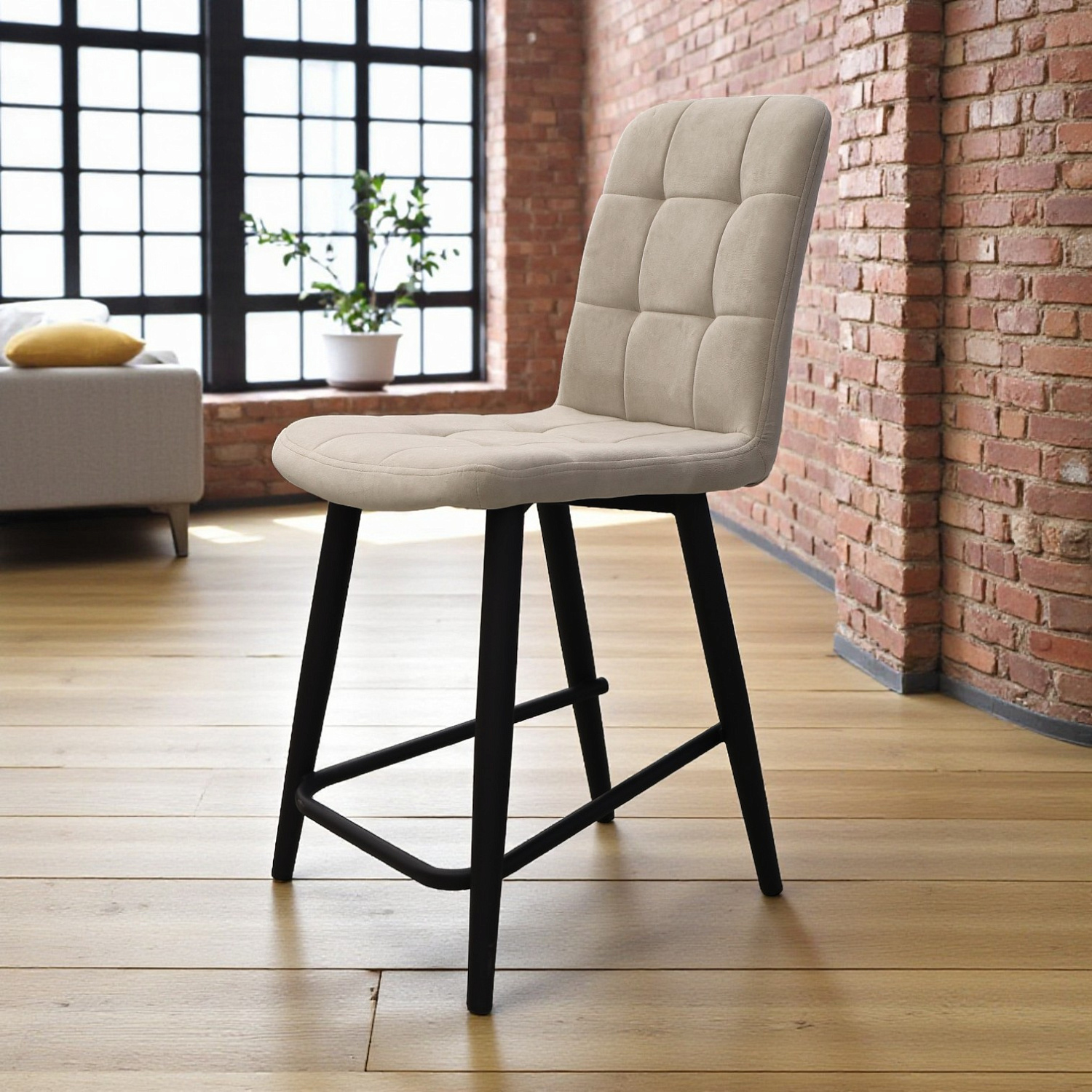 Стул Абсент NEW ПОЛУБАРНЫЙ , Т170 Бежевый +нога 1R38 Bh500 полубарный мини черный Стул Абсент NEW ПОЛУБАРНЫЙ , Т170 Бежевый +нога 1R38 Bh500 полубарный мини черный