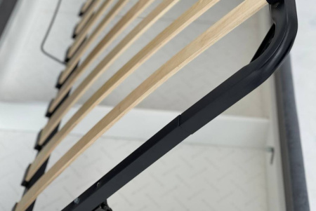 Кровать ( Софа) Бест 900*2000 Графит (велюр)