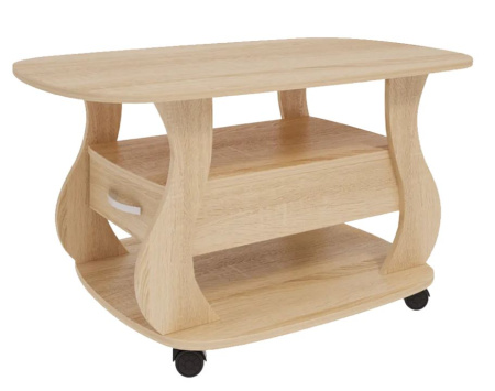 Стол журнальный Барон 3 дуб сонома