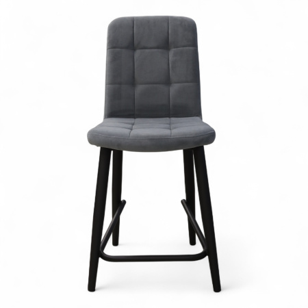 Стул Абсент NEW ПОЛУБАРНЫЙ , Т177 Графит +нога 1R38 Bh500 полубарный мини черный Стул Абсент NEW ПОЛУБАРНЫЙ , Т177 Графит +нога 1R38 Bh500 полубарный мини черный