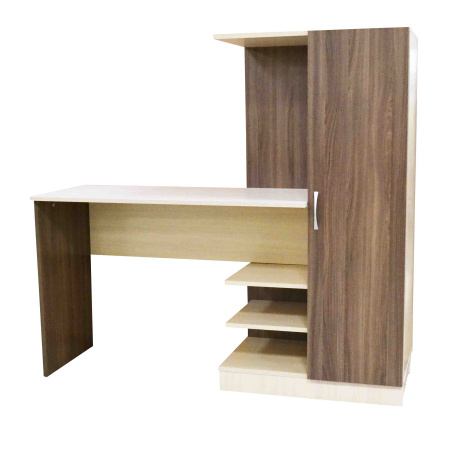 Стол письменный БН-06-03 (правый) Венге/Сонома