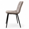 Стул Селеста Велюр Бежевый/ Черный 