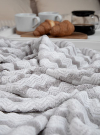 Плед фл Texrepublic жакр.двухцв 200*220 Артикул. 92574