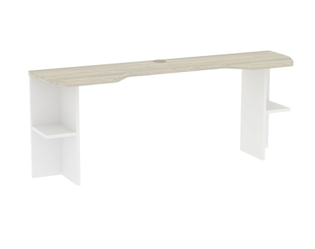 Aurelio 85 Надстройка Белый-Блеквуд Сатиновый/Глазово