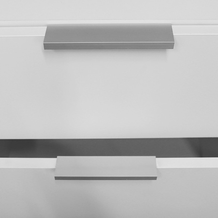 Комод ШАЛЕ 1 дв.6 ящ/Белый Жемчуг/СофтТач