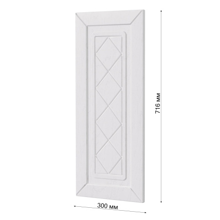 Фасад РОМБ белый 300
