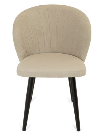 Стул Коко, Т170 бежевый+нога 1R38 черный