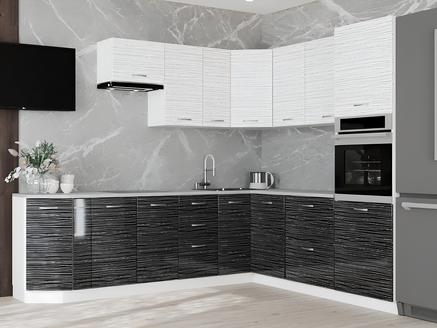 НОВА Корпус стола 1-но дверного 400 / Дуб сонома