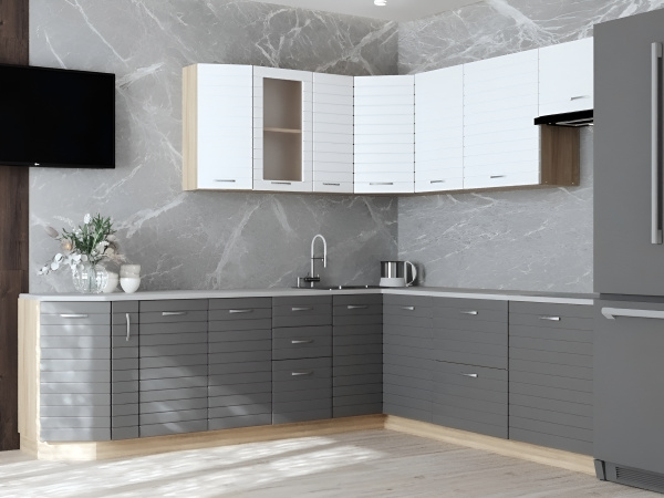 Фасад БЕЛЫЙ ГЛЯНЕЦ 450