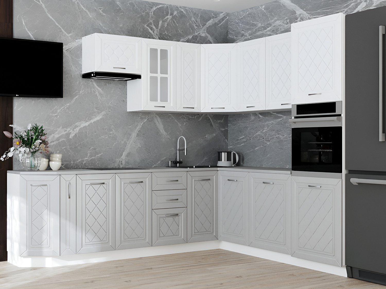 НОВА Корпус стола 1-но дверного 400 / Дуб сонома