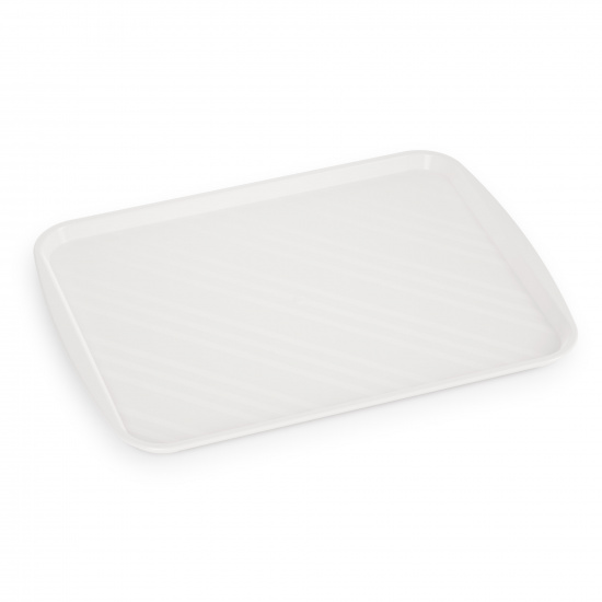 Поднос столовый 480*360мм (белый)  М8695 Поднос столовый 480*360мм (белый)  М8695