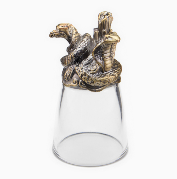 Стопки для водки "Змеи", набор на 3 перс, стопка 30 мл Стопки для водки "Змеи", набор на 3 перс, стопка 30 мл