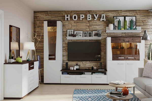 Шкаф для посуды Норвуд 13 Шкаф для посуды Норвуд 13